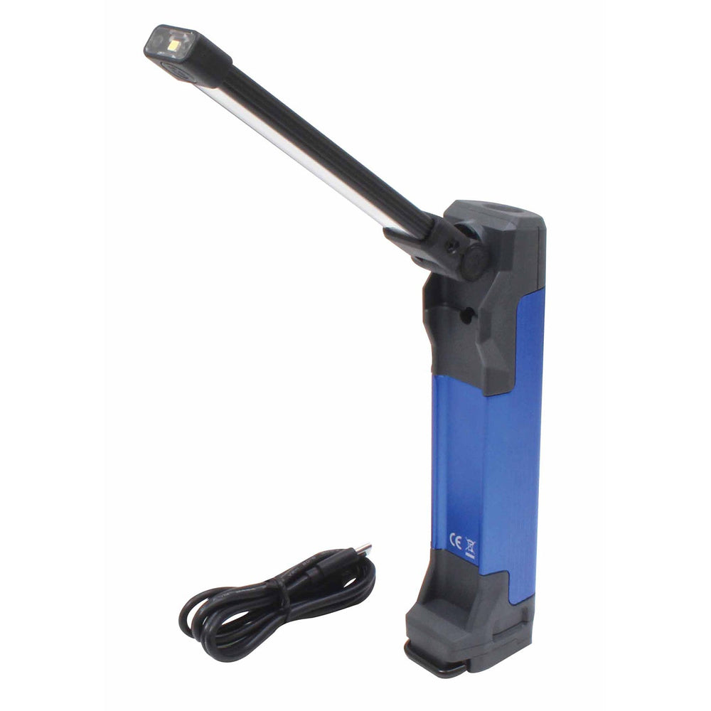 LED COB dielenská pracovná lampa s akumulátorom, 400lm Asta