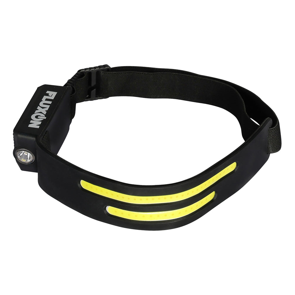 LED COB čelová lampa - čelovka 300lm, nabíjateľná, so senzorom pohybu, Fluxon