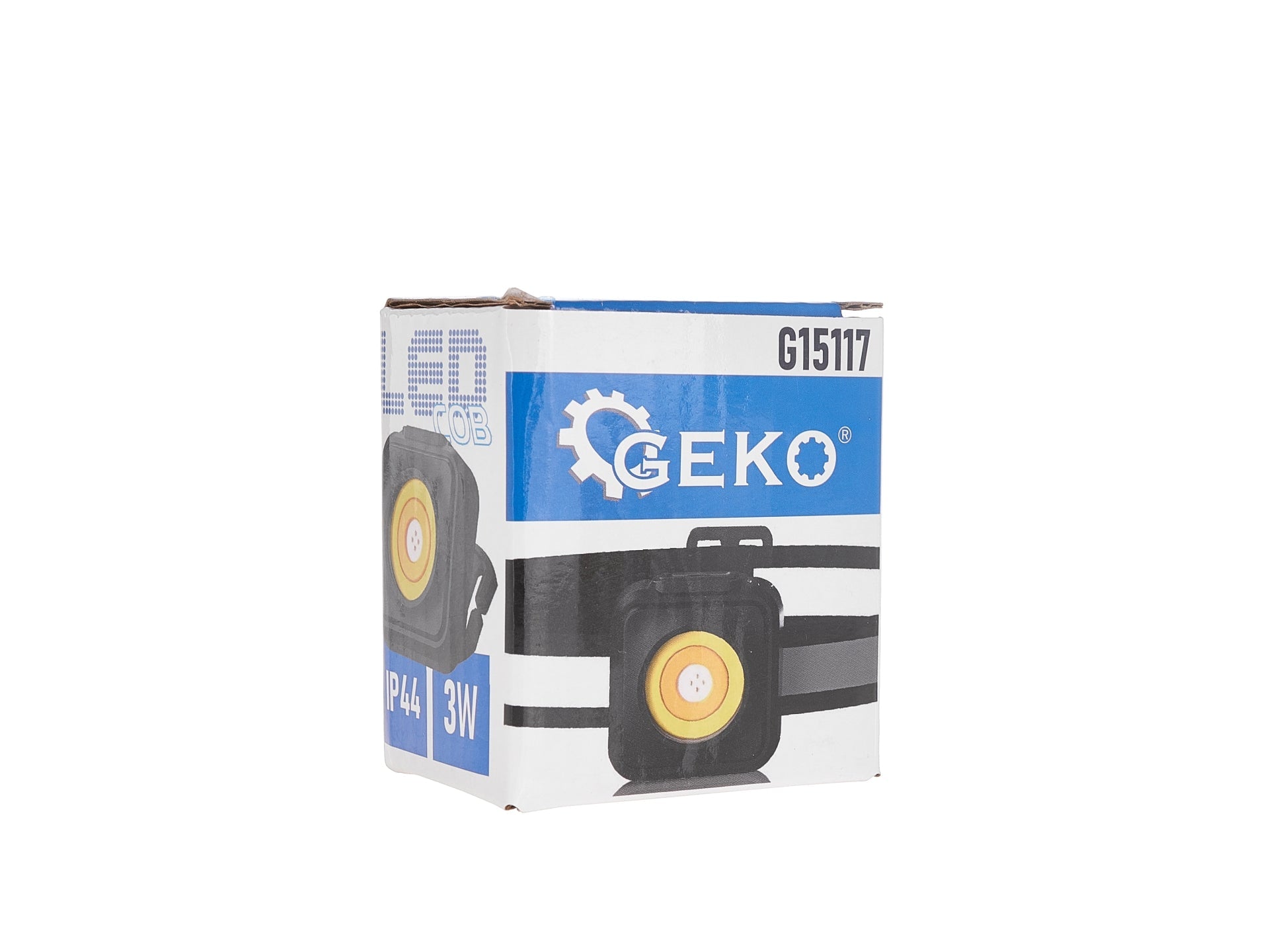 LED COB čelová lampa - čelovka, 3W, 500mAh, 500lm
