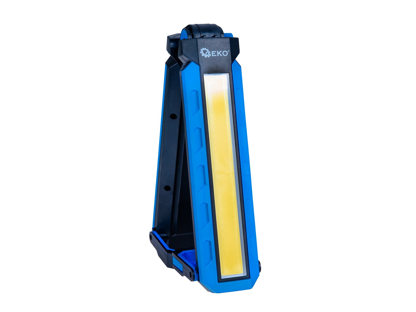 LED dielenská pracovná lampa 10W, 1000lm, s akumulátorom, skladacia Geko
