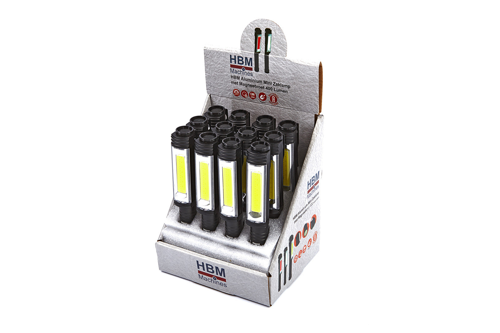 LED dielenská pracovná lampa 400lm