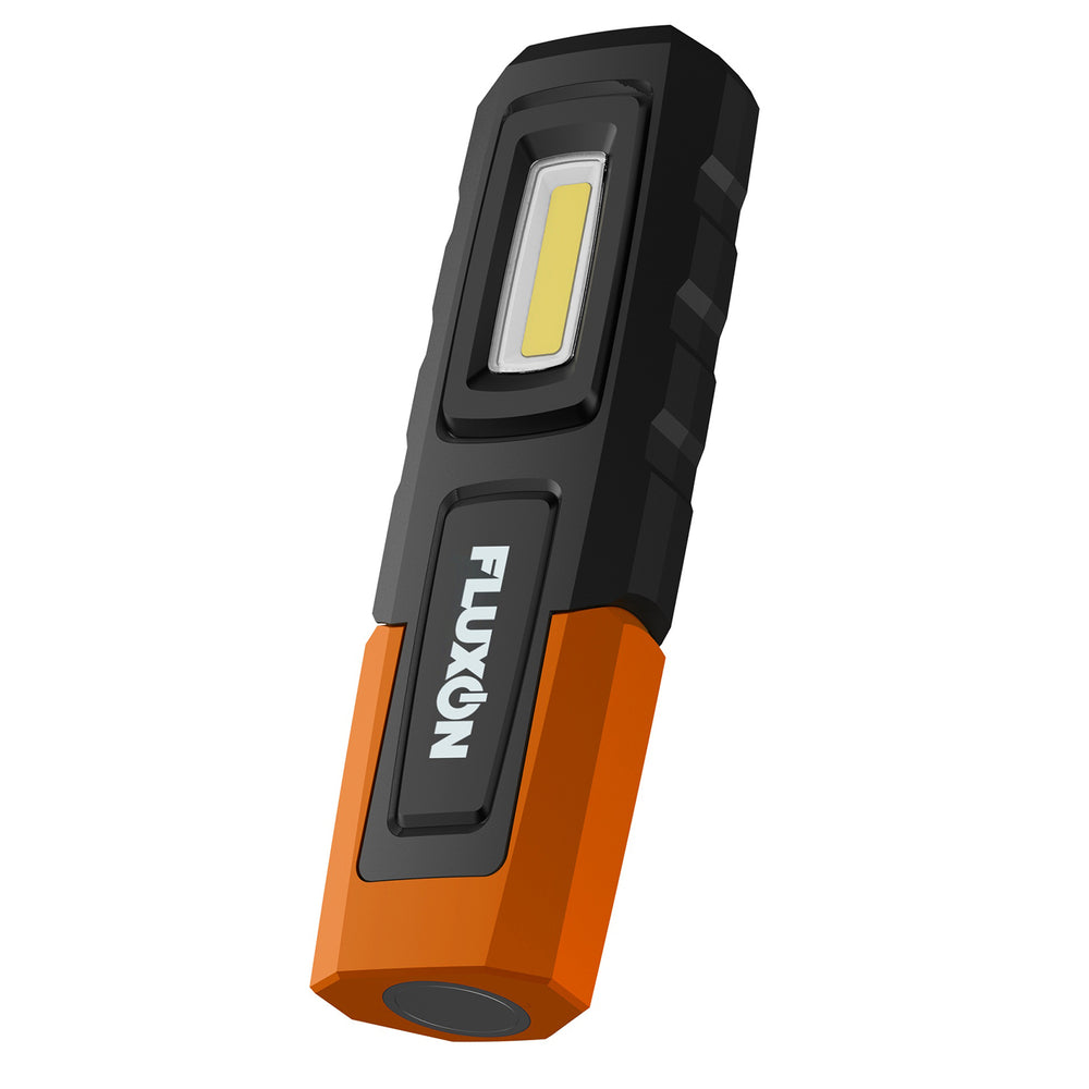 LED dielenská pracovná lampa 500lm, akumulátor 2200mAh, s magnetom a hákom, Fluxon
