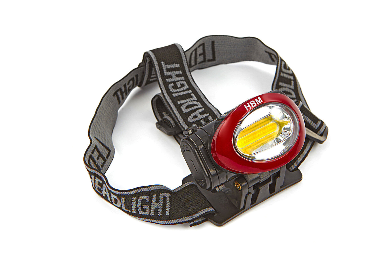 LED čelová lampa - čelovka, 3W, 120lm HBM