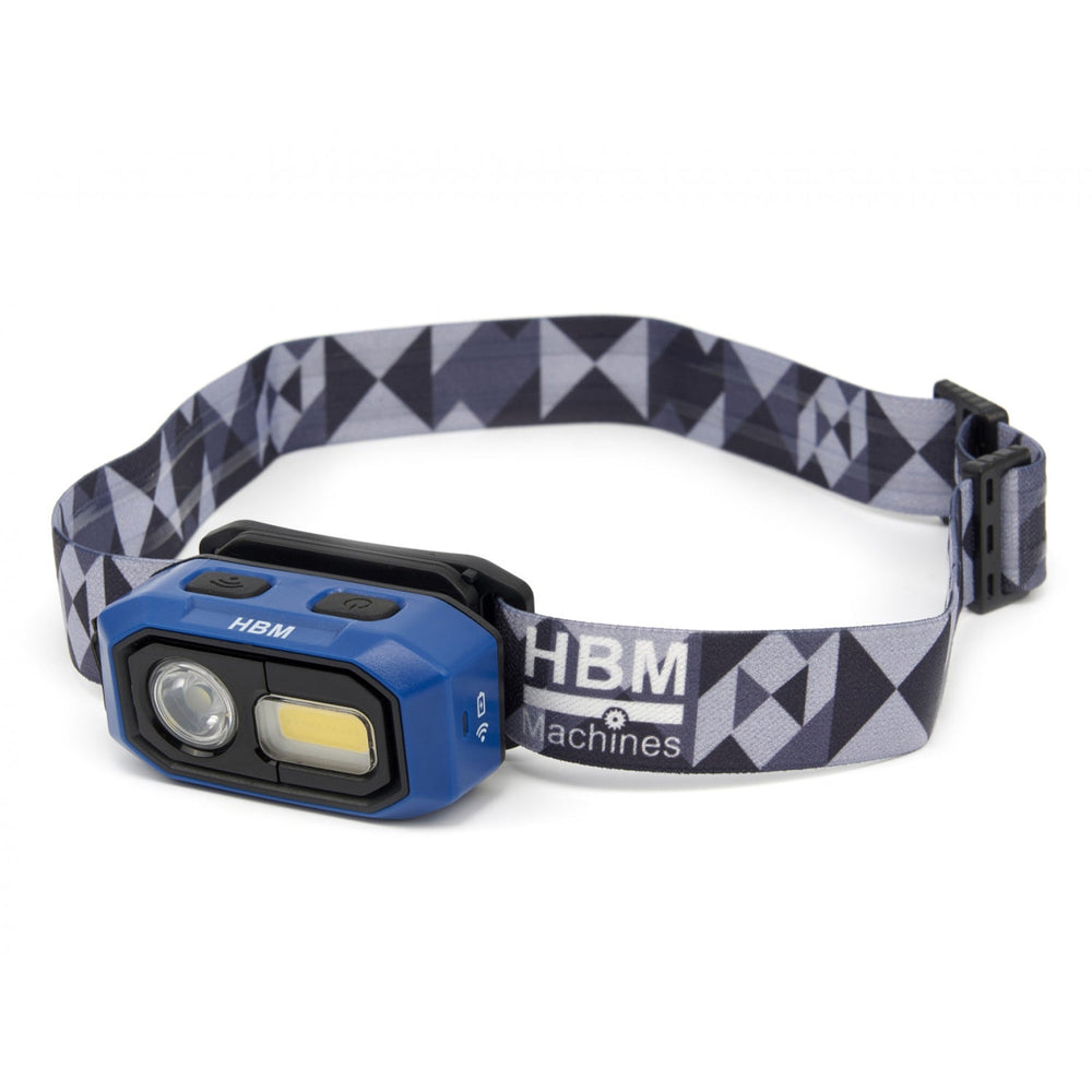 LED čelová lampa - čelovka, 480lm, HBM