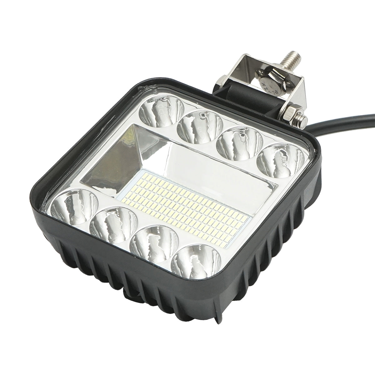 LED lampa - reflektor 128 LED 9-80V 6500K 103x48x103mm IP67 Breckner Germany