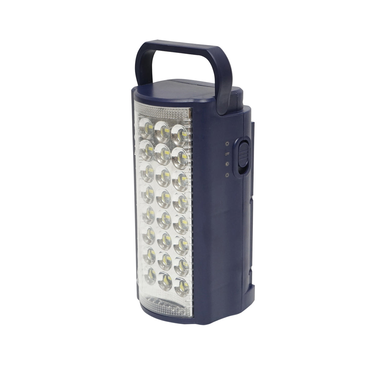 LED pracovná lampa, batéria 6V / 4Ah, USB, 100 × 95 × 200 mm