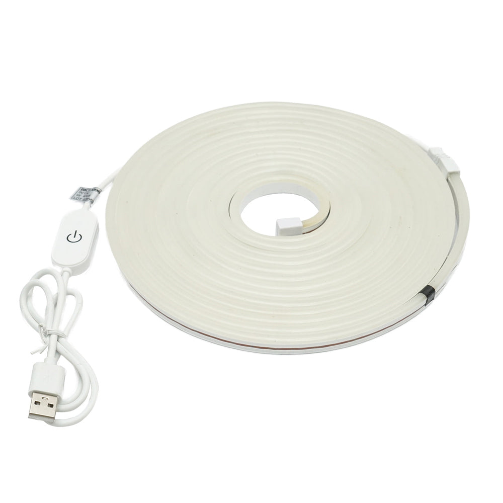 LED pásik 3000K, 5V, USB, 5m IP65 Breckner Germany