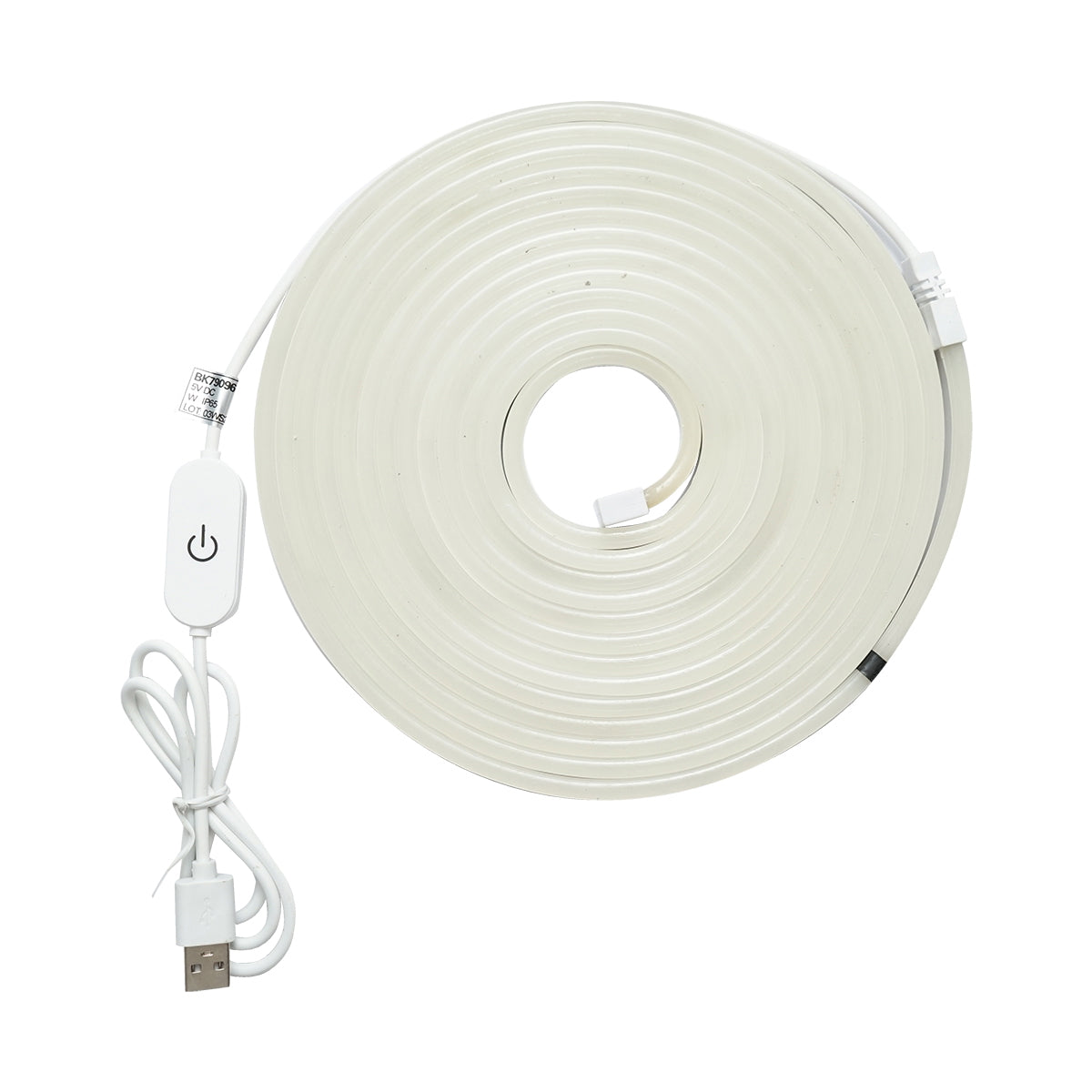 LED pásik 3000K, 5V, USB, 5m IP65 Breckner Germany