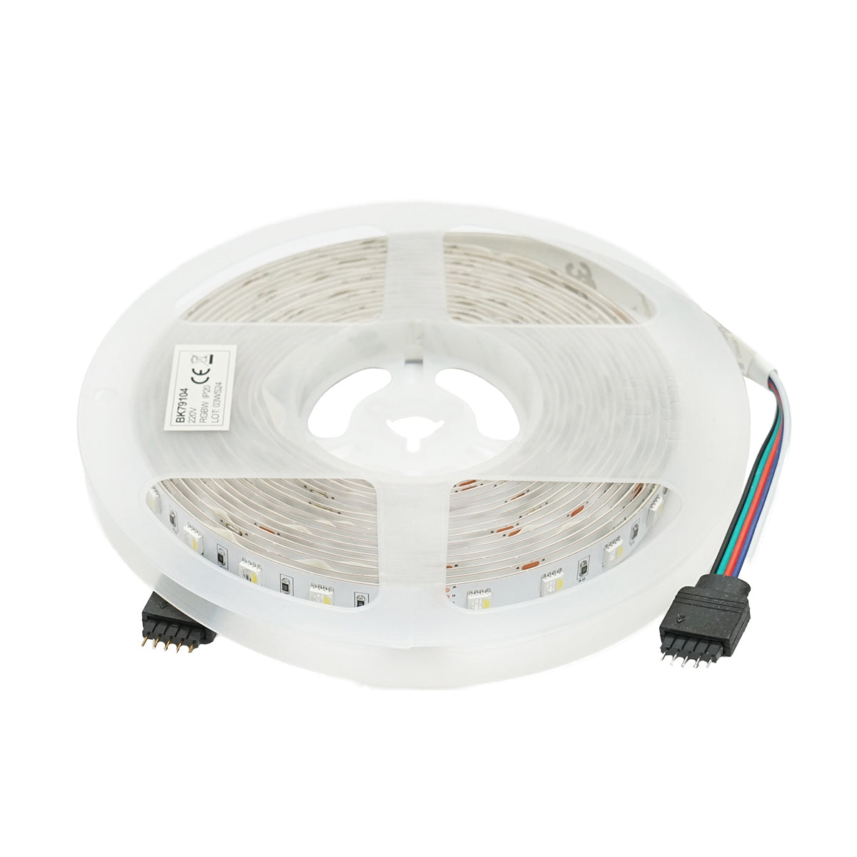 LED pásik 5050 12W/m, RGBW, 12-220V, rolka 5m, 60 LED/m, IP20 Breckner Germany