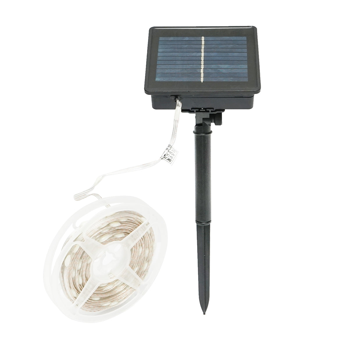 LED pásik so solárnym panelom 5V, 10m, diaľkové ovládanie, RGB+IC IP65 Breckner Germany