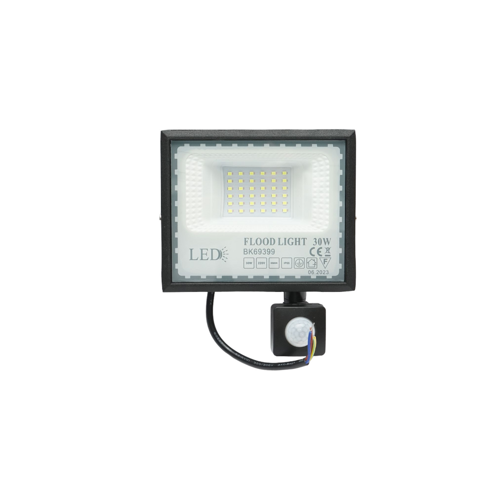 LED reflektor 30W, 220V, 6500K, IP65 s pohybovým senzorom Breckner Germany