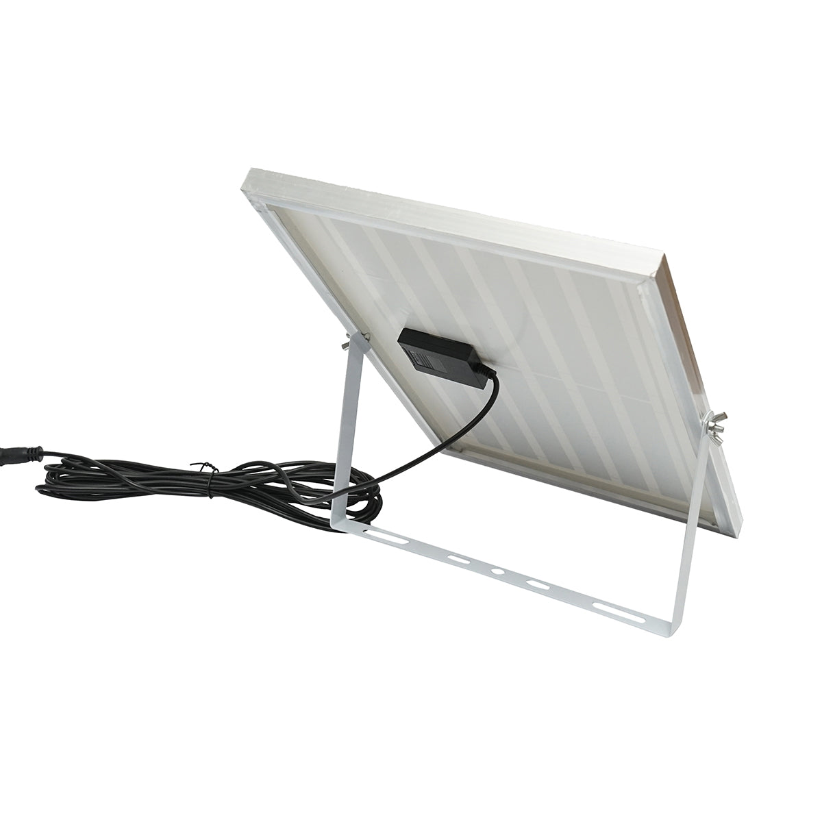 LED reflektor 60W so solárnym panelom 10W, batériou 1200mAh a diaľkovým ovládaním IP67 Breckner Germany