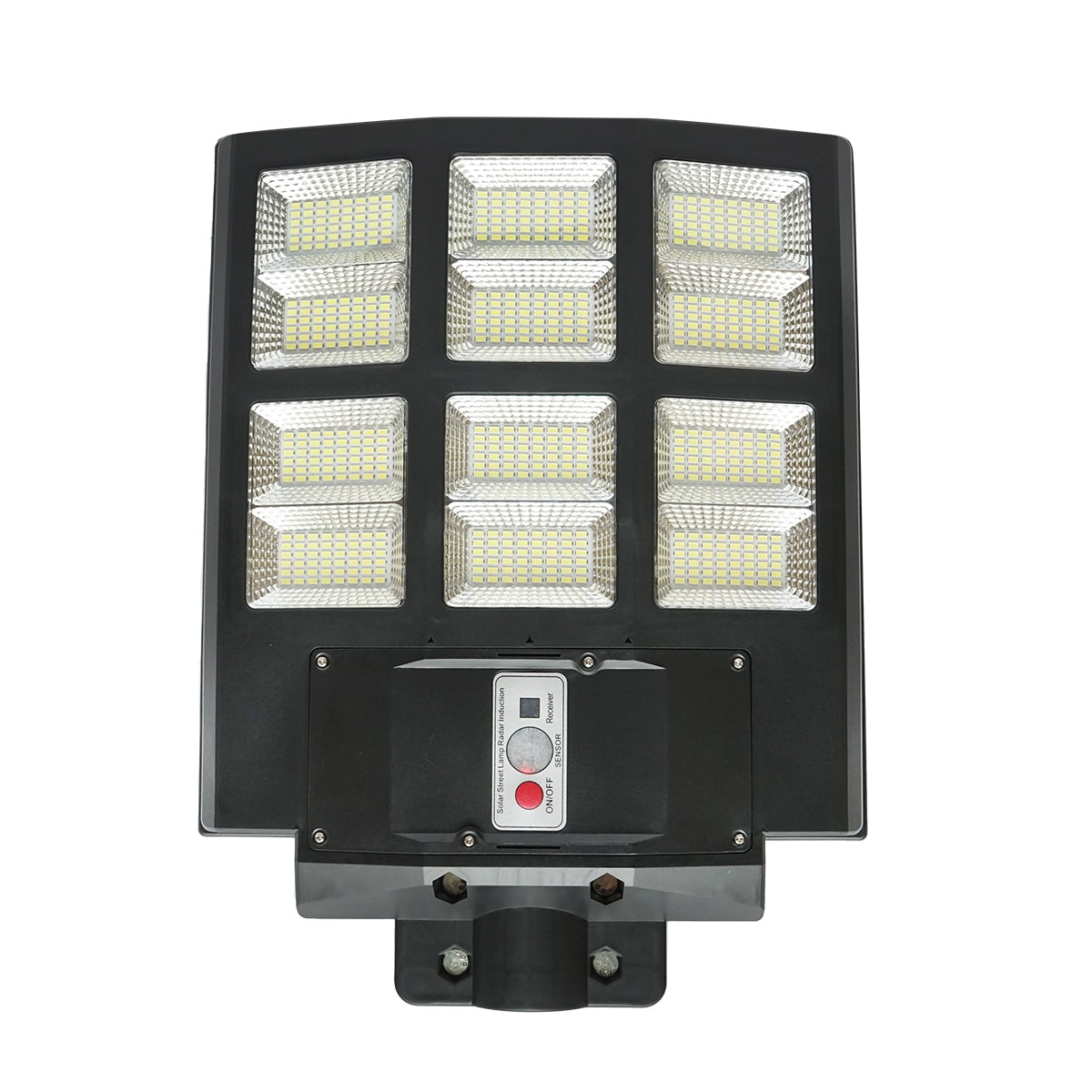 LED solárna lampa - pouličné osvetlenie 600W, 6500K, IP65 so solárnym panelom, pohybovým senzorom, diaľkovým ovládaním Breckner Germany