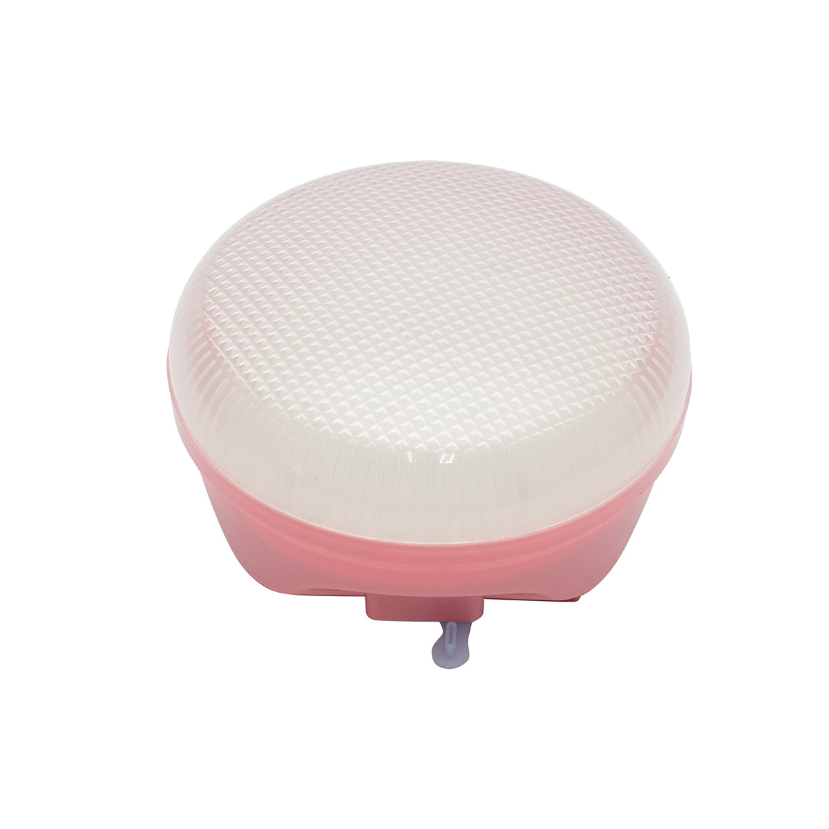 LED solárna lampa 200W, so solárnym panelom a batériou 2400mAh, ružová