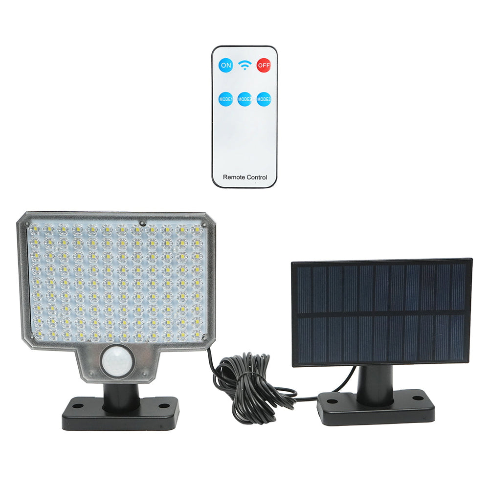 LED solárna lampa 8W, so solárnym panelom a batériou 2000mAh, IP65 Breckner Germany