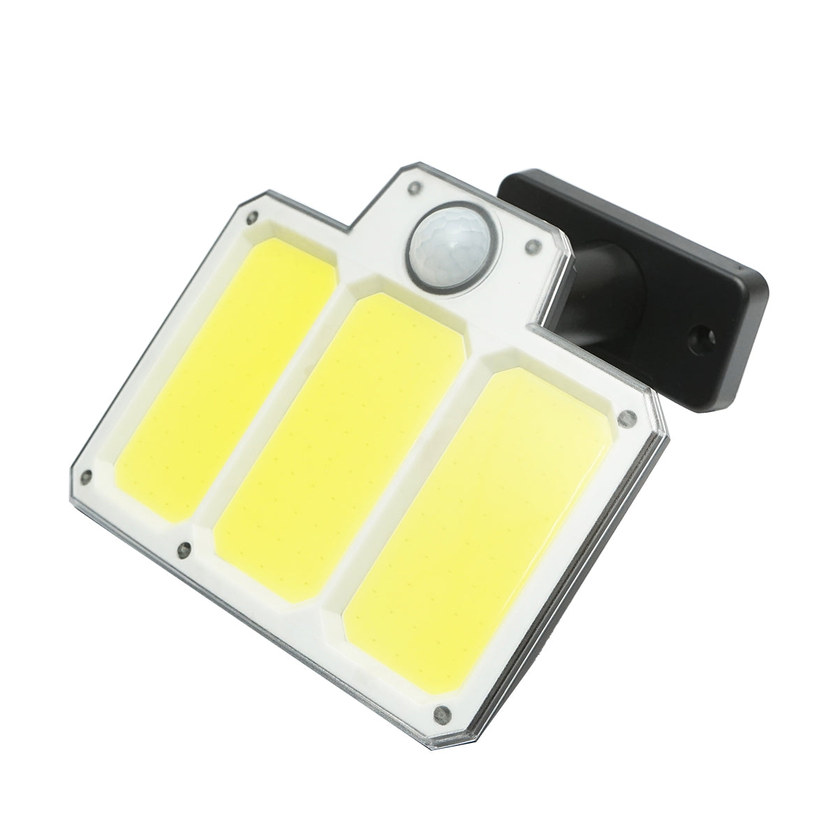 LED solárna lampa so solárnym panelom, diaľkovým ovládaním a batériou 1500mAh, IP65 Breckner Germany