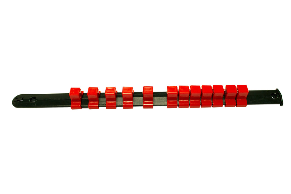Lišta na 12 nástrčných hlavíc - kľúčov 1/2" 350mm Kroftools