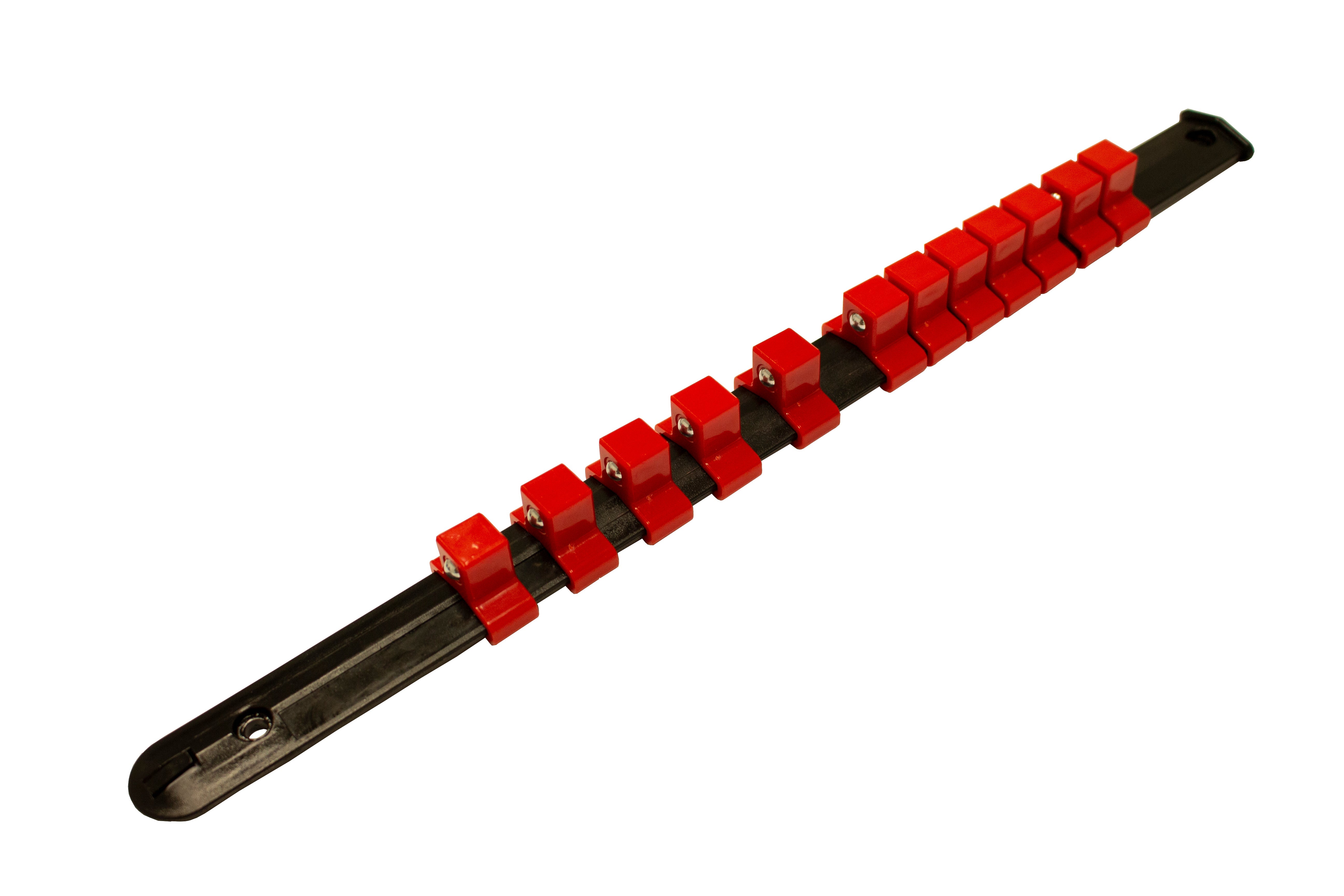 Lišta na 12 nástrčných hlavíc - kľúčov 1/2" 350mm Kroftools