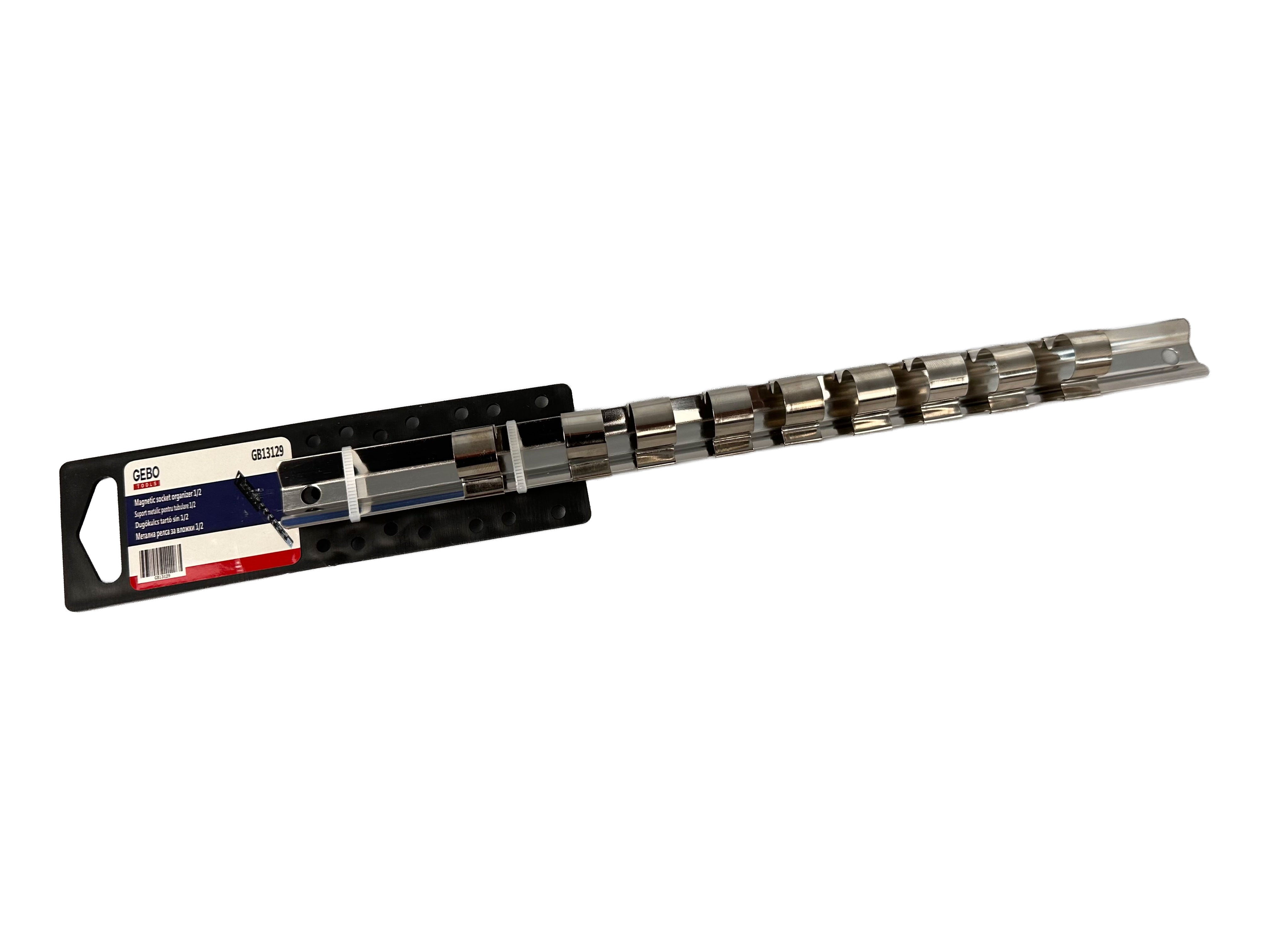 Lišta na nástrčné hlavice - kľúče 1/2'' Gebo Tools