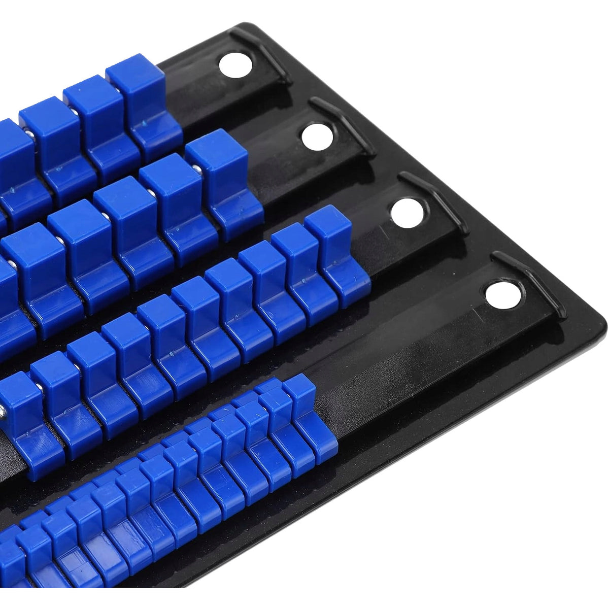 Lišty na nástrčné hlavice - kľúče 1/4″ 3/8″ 1/2″ pre 80ks, Resser