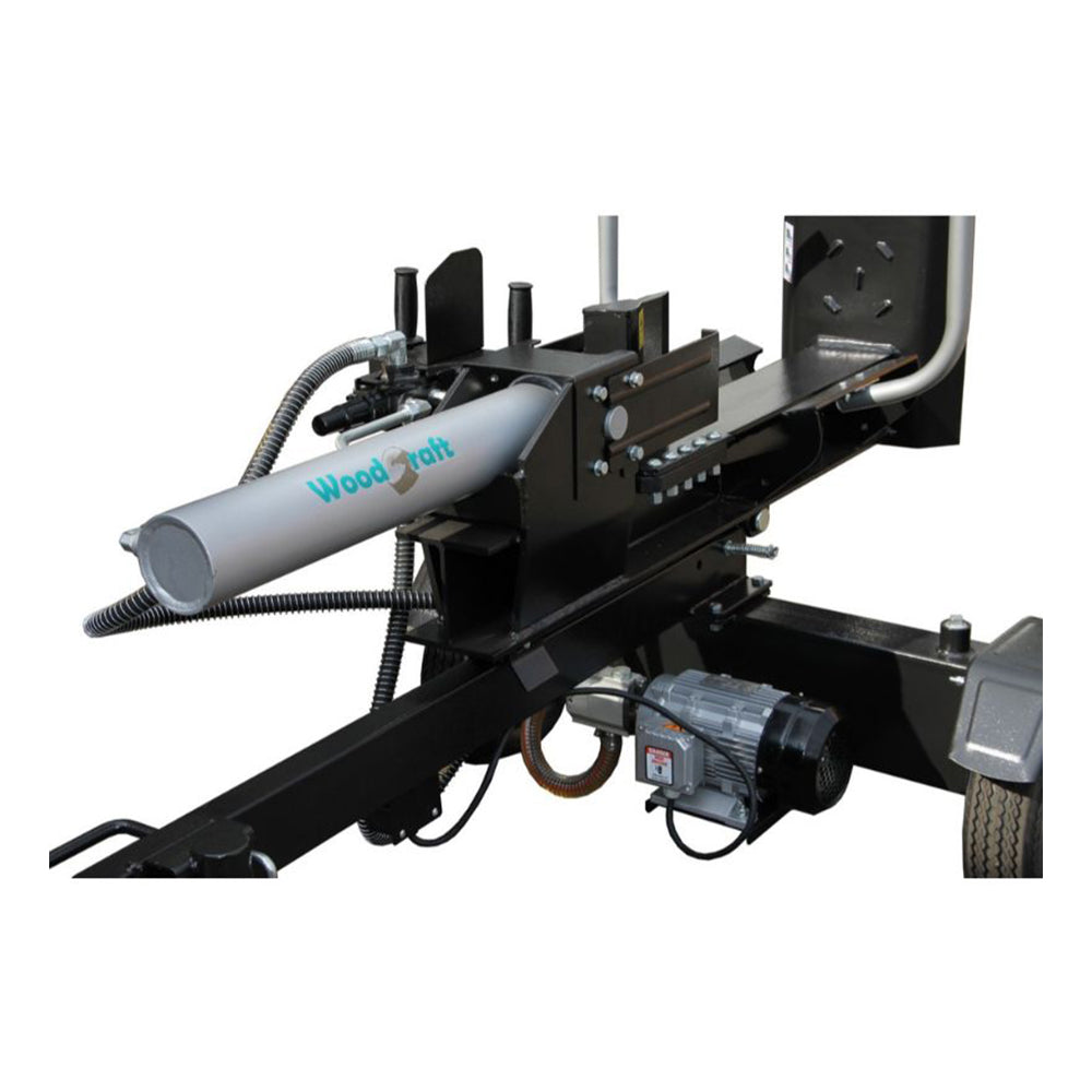 Elektrická horizontálna štiepačka dreva 22t