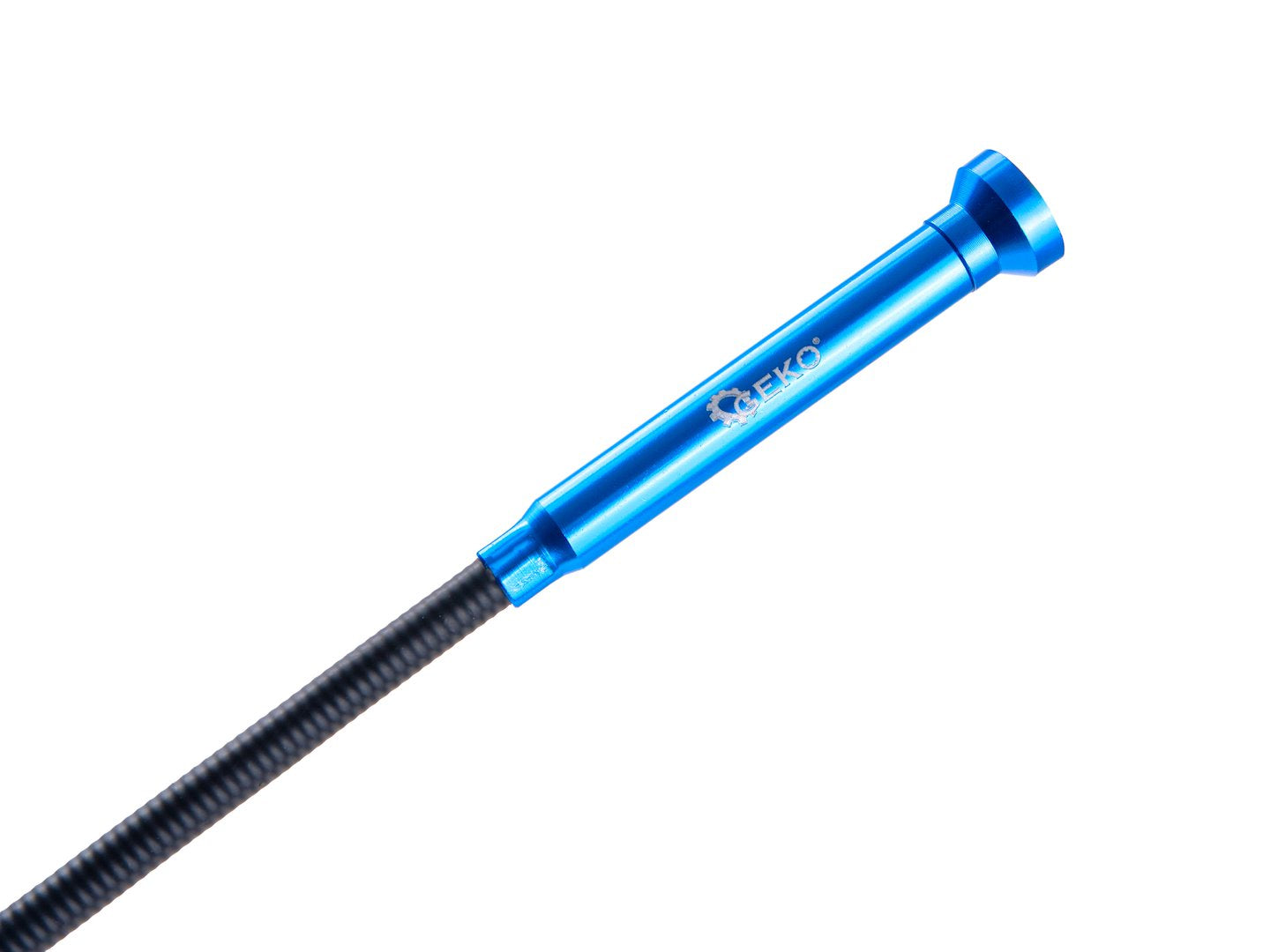Magnetický vyťahovač - uchopovač s drapákom a LED svetlom, flexibilný, 68cm