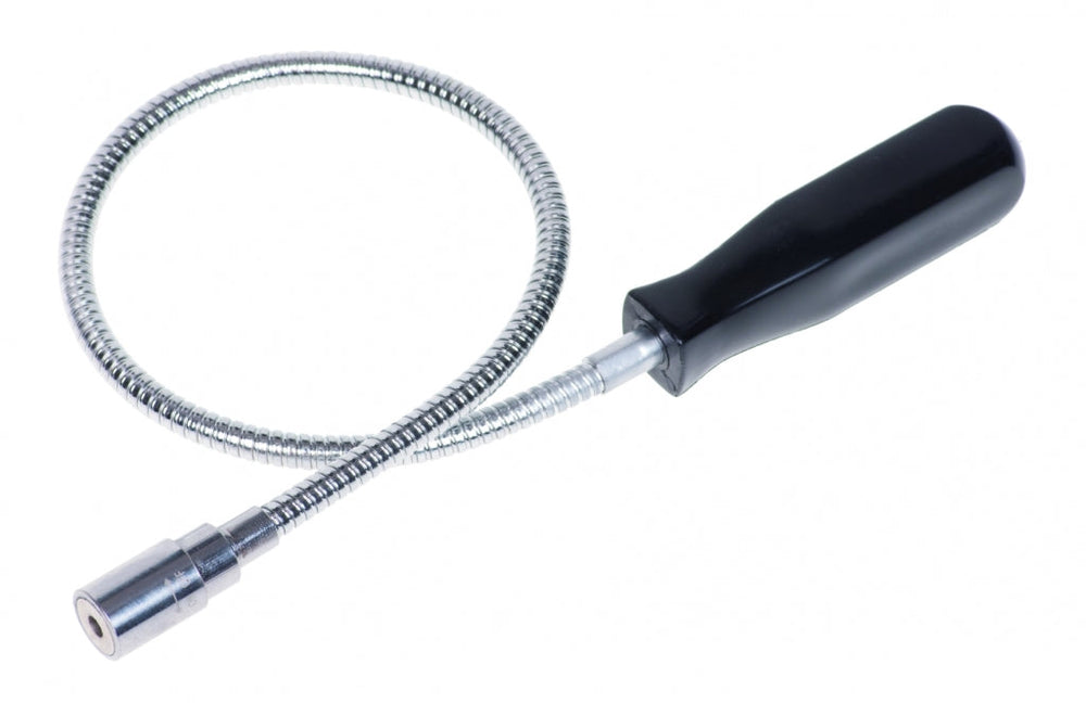Magnetický vyťahovač - uchopovač s LED svetlom, flexibilný