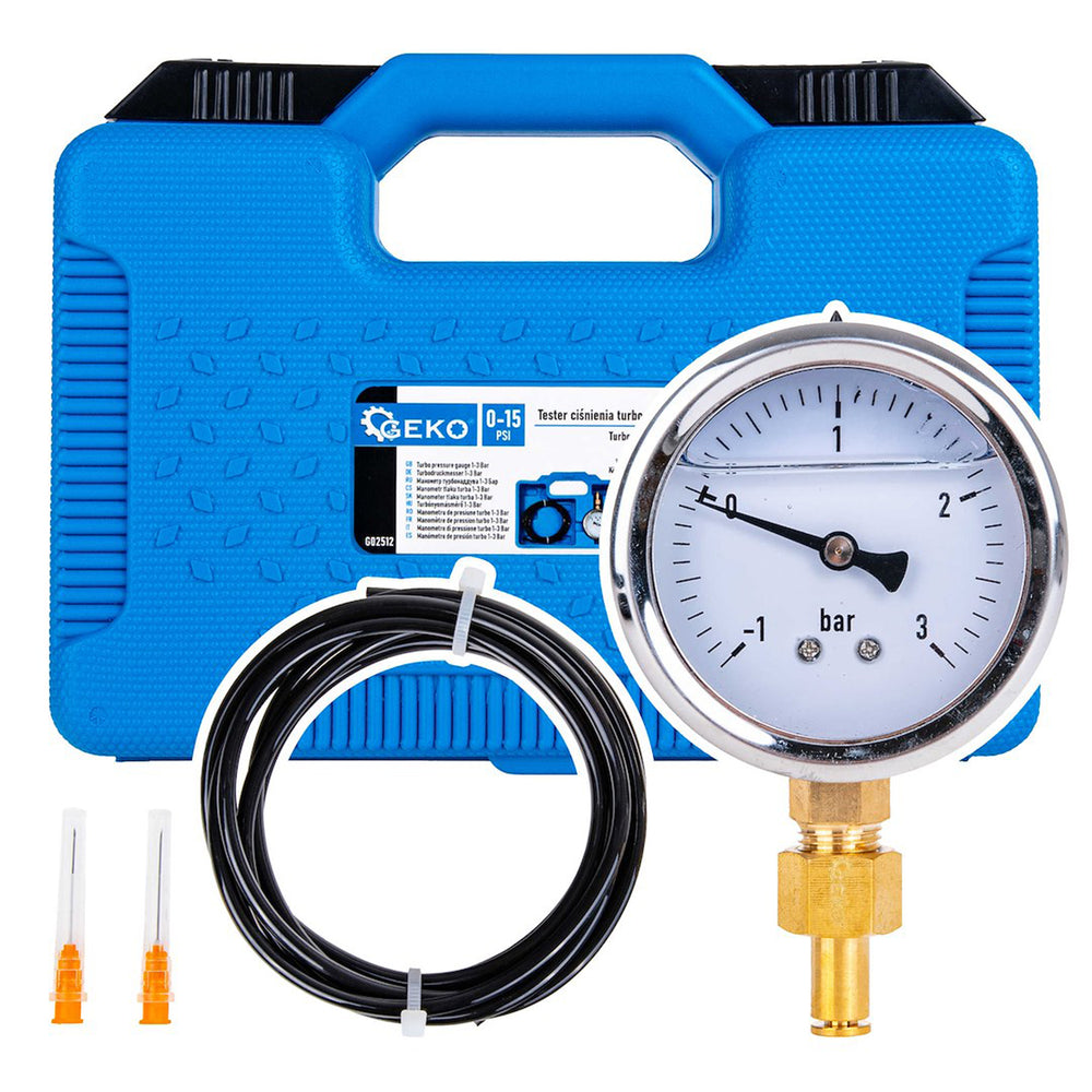 Manometer - tester tlaku turba 1 - 3bar Geko