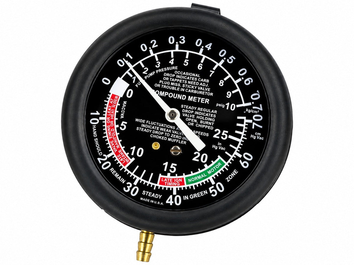 Manometer - merač vákua/podtlaku Gebo Tools