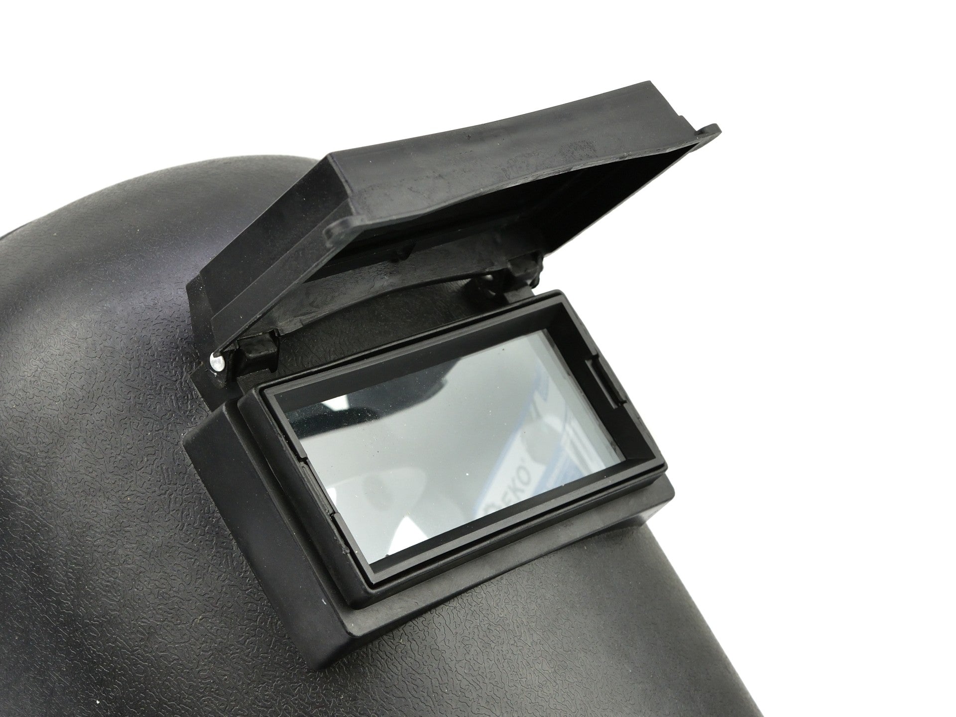 Zváracia maska so sklopným sklom