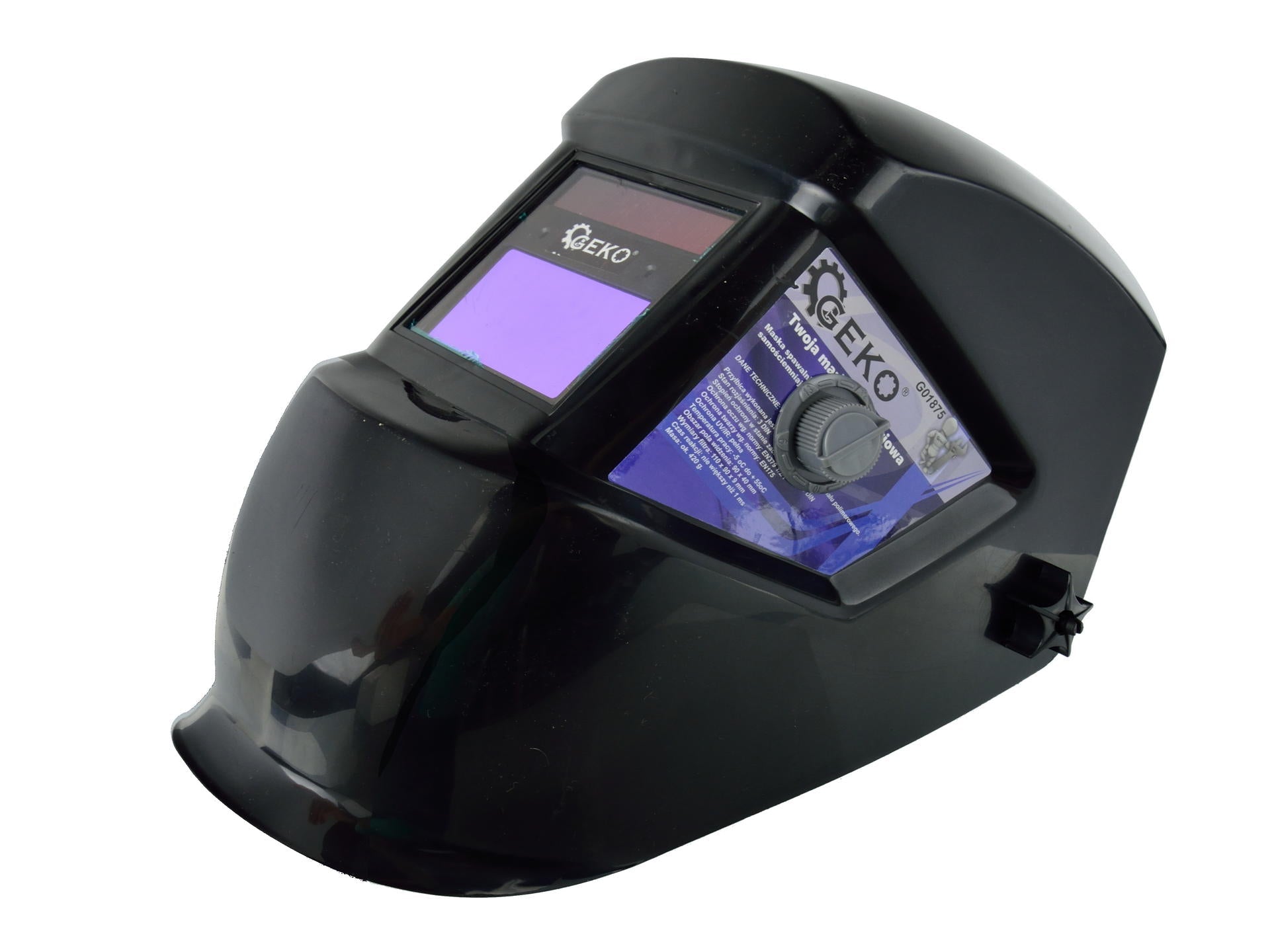 Zváracia maska s automatickým stmievacím filtrom Geko