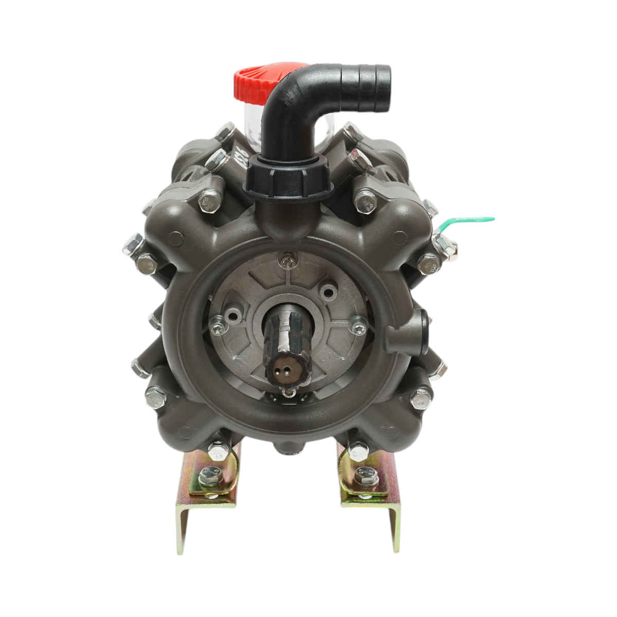 Membránové čerpadlo so 4 membránami Z=6/8,4mm, prietok 120l/min, 25bar pre postrekovač herbicídov (kompatibilné s poľským modelom)