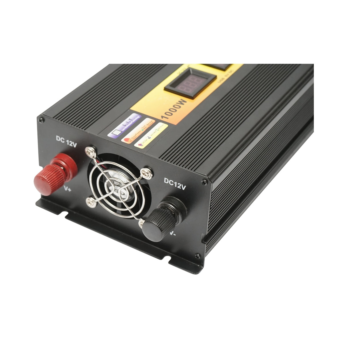 Menič napätia 12V-220V 1000W LCD s USB Breckner Germany