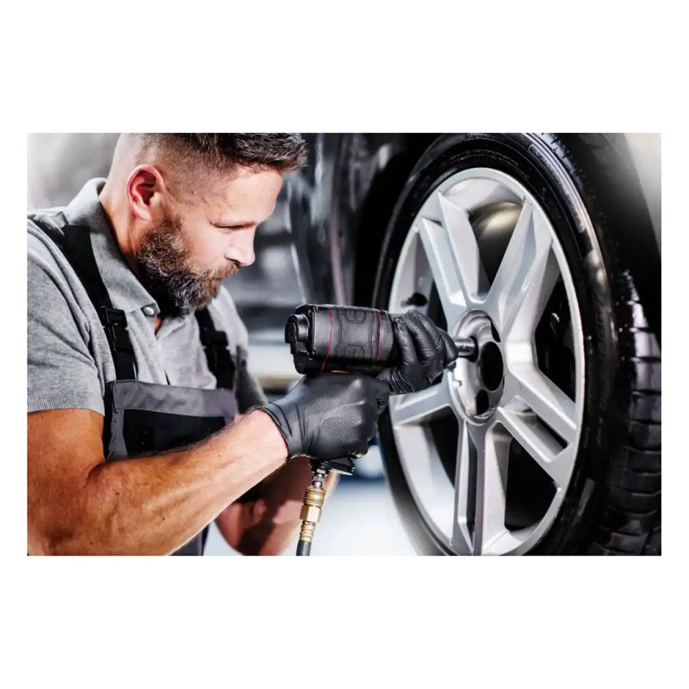 Prémiové nitrilové rukavice Mercator GoGrip One by One čierne, veľkosť M, balenie 100ks