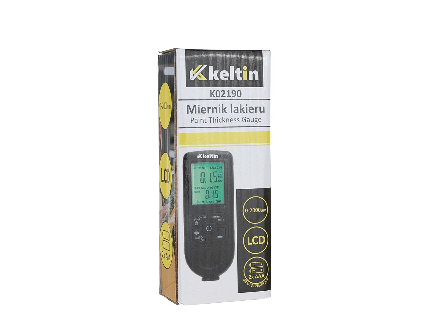Merač hrúbky laku Keltin