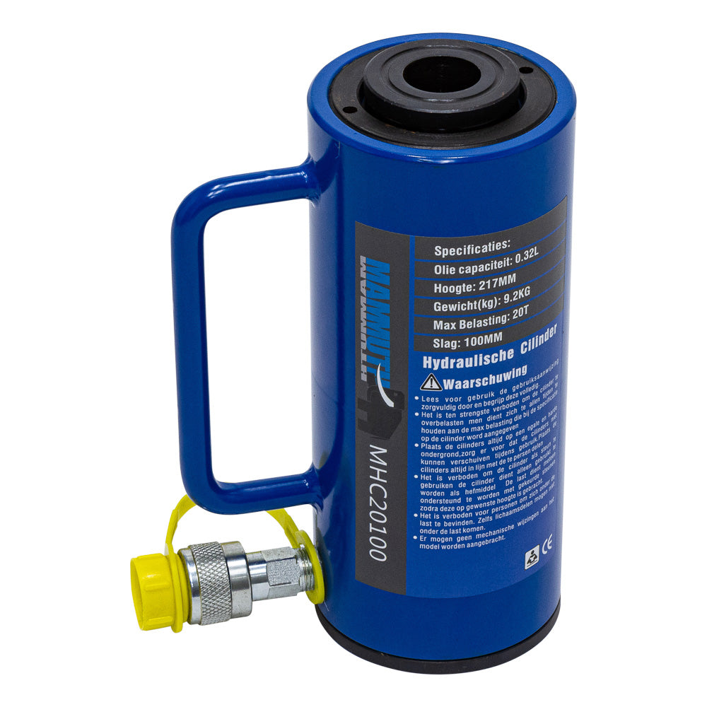 Hydraulický zdvíhací valec 20t, zdvih 100mm