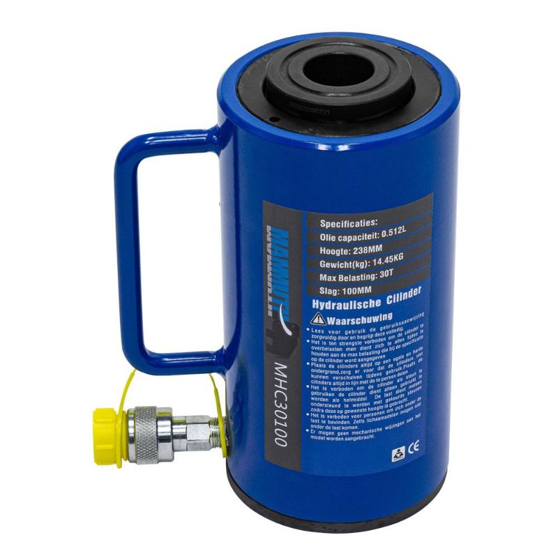 Hydraulický zdvíhací valec 30t, zdvih 100mm