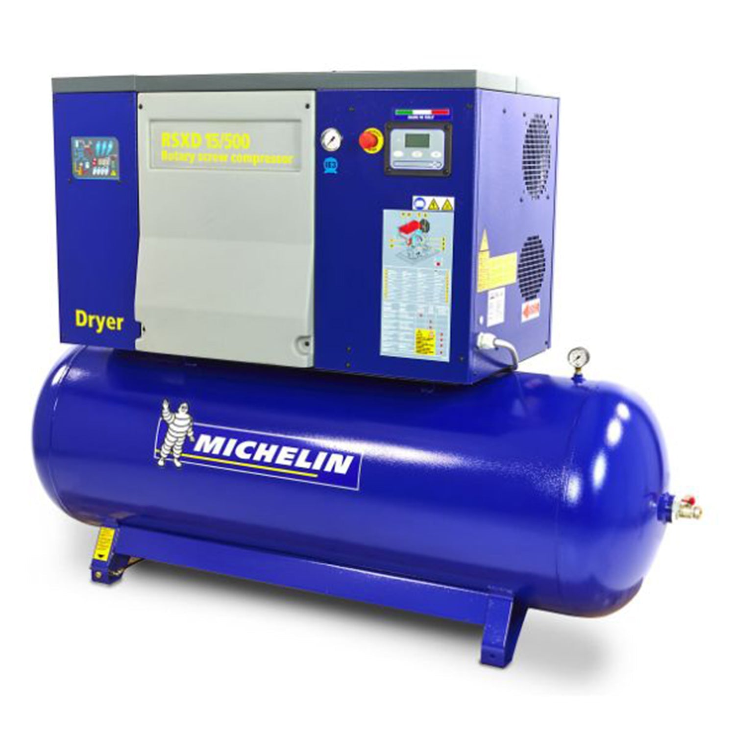 Skrutkový kompresor michelin 20 hp 500 l so sušičkou vzduchu