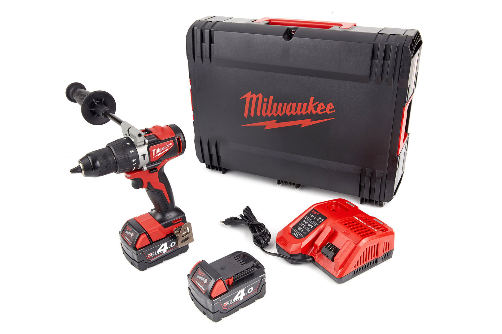 Akumulátorová vŕtačka - skrutkovač 82Nm, 2 akumulátory 18V 4,0Ah Milwaukee