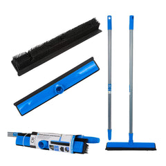 Gumená stierka a škrabka s teleskopickou rukoväťou 78,5 - 140cm