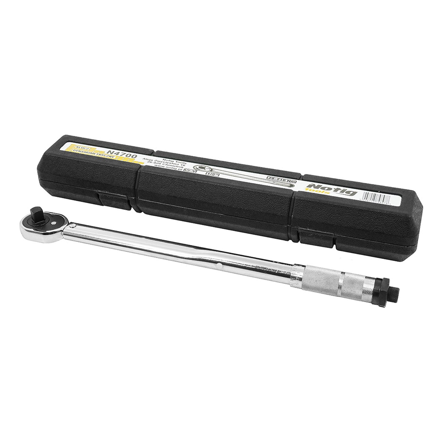 Momentový kľúč 1/2'' 28 - 210Nm Notig