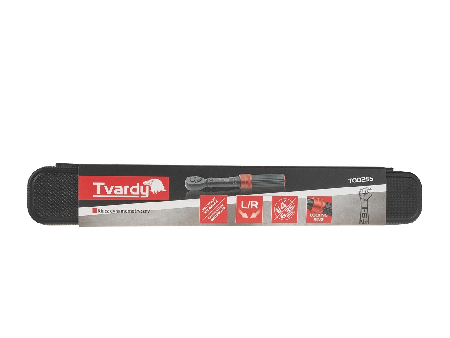 Momentový kľúč 1/4'' 1 - 6Nm Tvardy