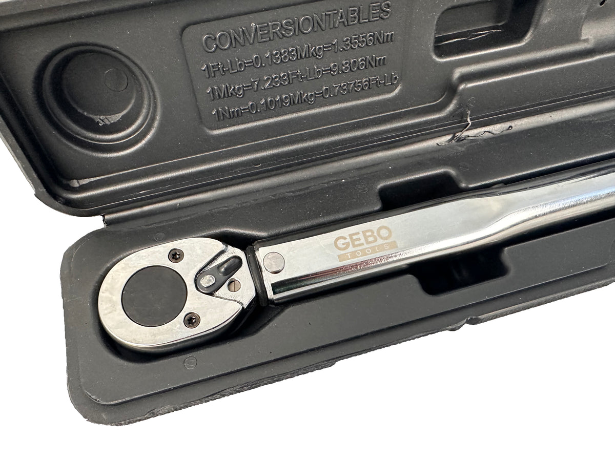 Momentový kľúč 3/8'', 19 - 110Nm, Gebo Tools