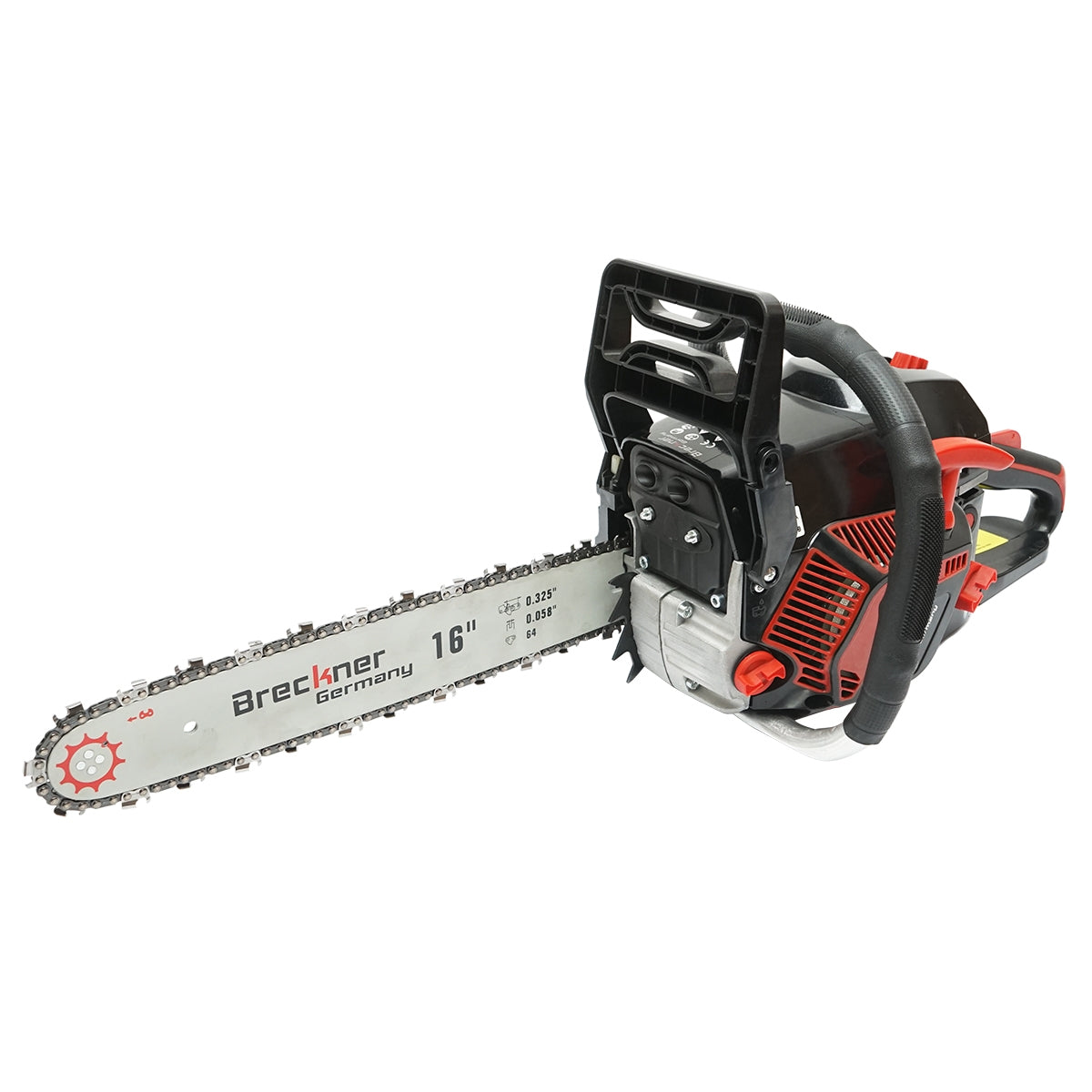 Motorová reťazová píla, benzínová, 2,2kW, 8500rpm, 52cm3, s lištou 16/18'' Breckner Germany
