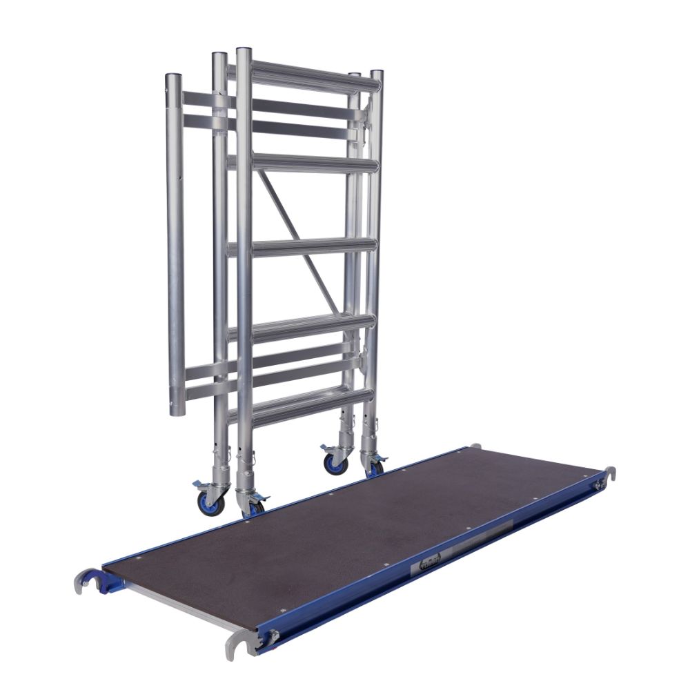 Mobilné skladacie lešenie 3,15m ALX-FS 75 so schodíkmi Torso Holandsko