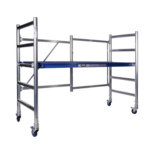 Mobilné skladacie lešenie 3,15m ALX-FS 75 so schodíkmi Torso Holandsko