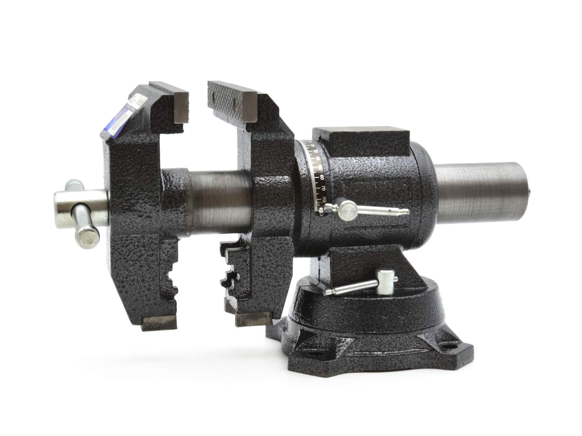 Multifunkčný otočný stolový zverák 125mm