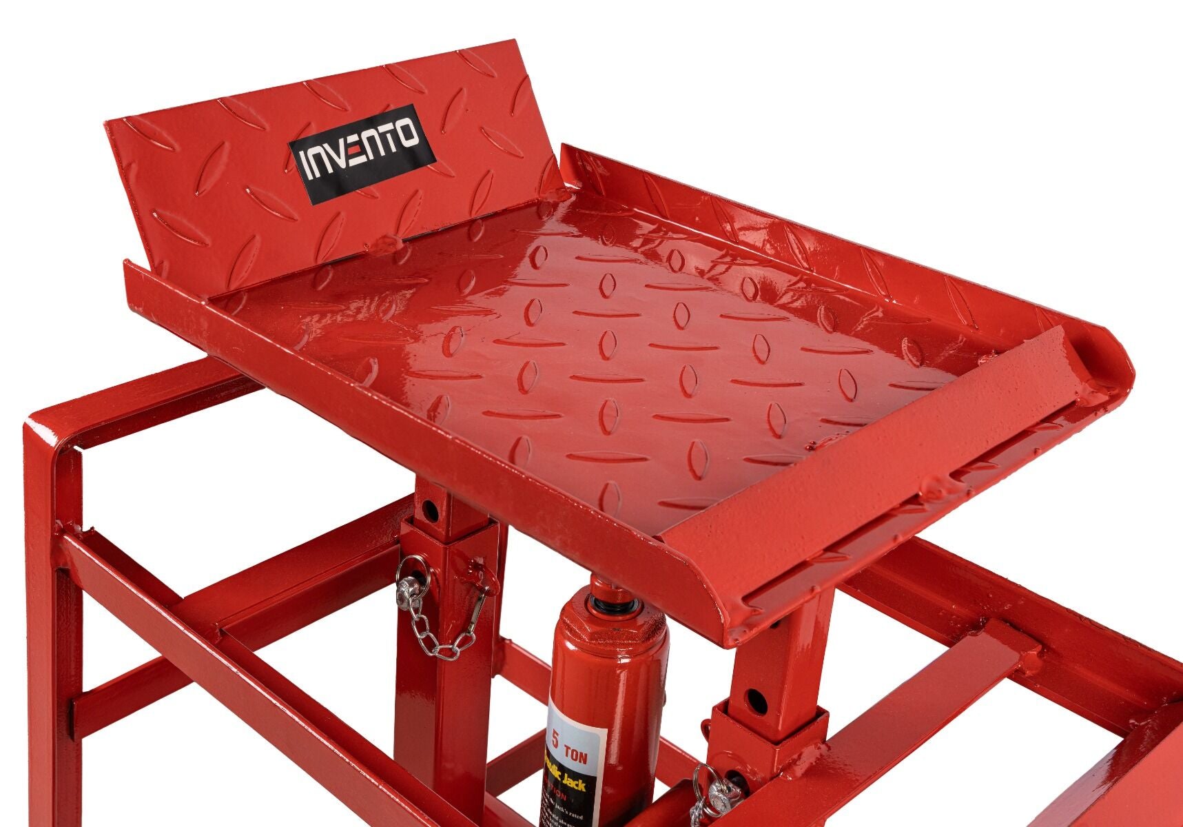 Nájazdové rampy s hydraulickým zdvihom, sada 2ks, 2t, Invento