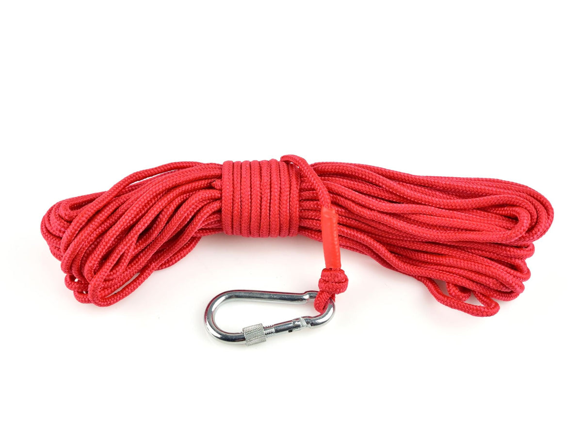 Neodýmový magnet 50kg, s lanom 20m a rukavicami