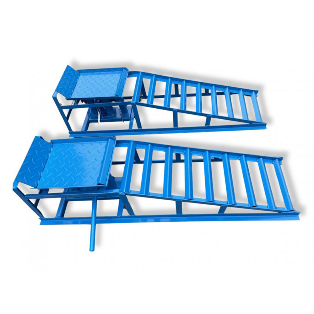 Nájazdové rampy s hydraulickým zdvihom 2t, sada 2ks, KB Global